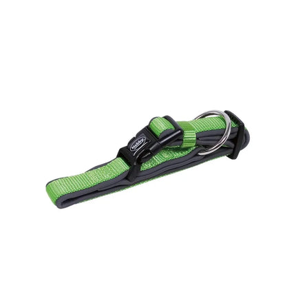 Antkaklis Classic Preno 30-45 cm, 20/25 mm, neoninis žalias/pilkas