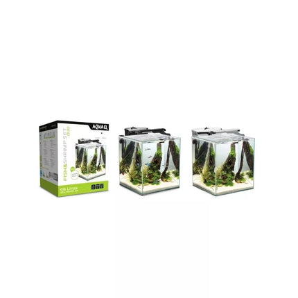 Aquael Fish&Shrimp Set Duo Day&Night 35, baltas