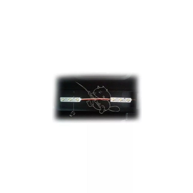 Dangtis akvariumui stačiakampis 40x25 cm, LED