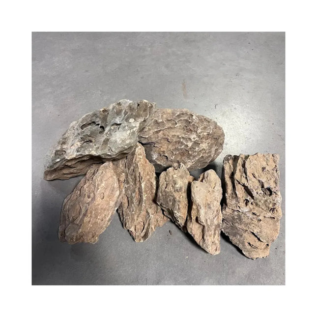 Dekoracija akvariumui akmenys, 15-25 cm, 20 kg