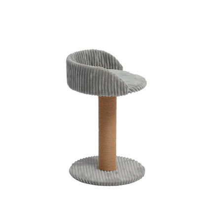 Draskyklė Chair&Scratch, pilka, 30x30x47 cm