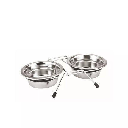 Silent Dinner metaliniai dubenėliai stovelyje, 2x11 cm, 0,20 l