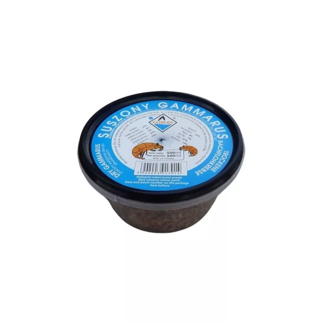 Šoniplaukos (gamarus) džiovintas pašaras žuvims 500 ml