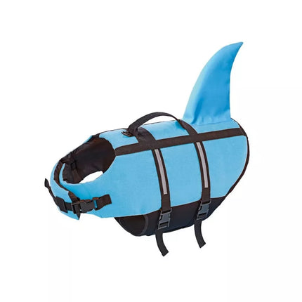 Gelbėjimo liemenė šuniui Sharki XL, žydra, 45 cm