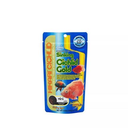 Hikari Cichlid Gold Sinking Mini maistas žuvims 100 g