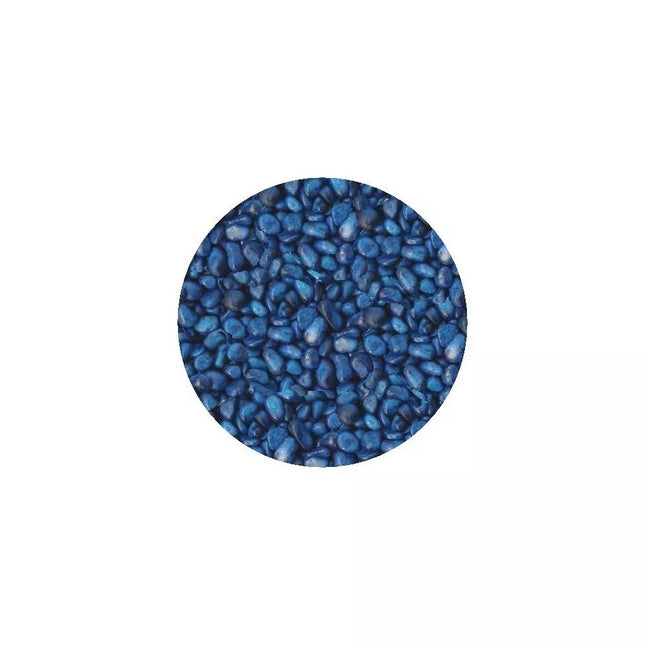 Gruntas akvariumui mėlynas 5-8mm 1kg