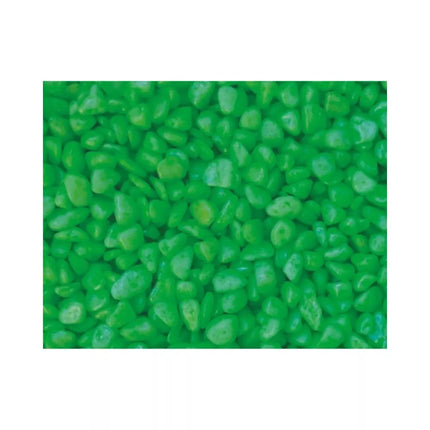 Gruntas akvariumui šviesiai žalias 3-5 mm, 1 kg