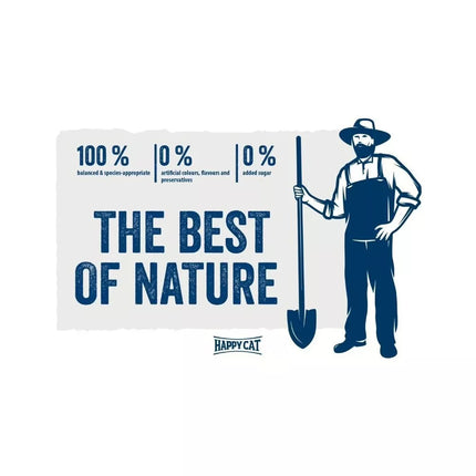 Happy Cat Duo konservai katėms su paukštiena ir lašiša, 100 g