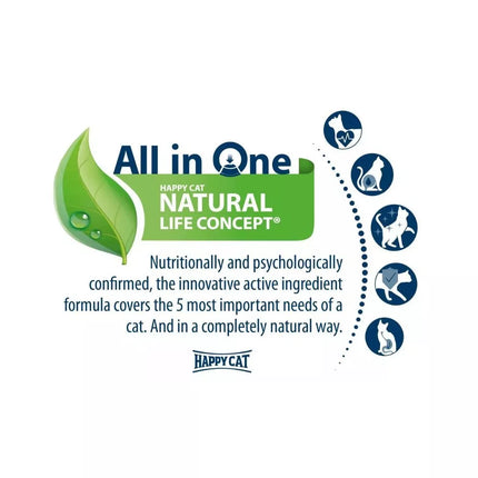 Happy Cat guliašas katėms su upėtakiu QuaellwasserForelle, 10x85 g