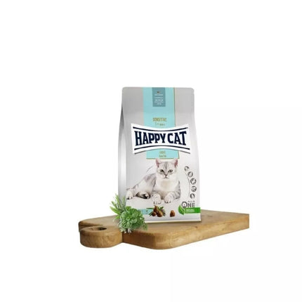 Happy Cat visavertis pašaras linkusioms tukti katėms Sensitive Light, 1,3 kg