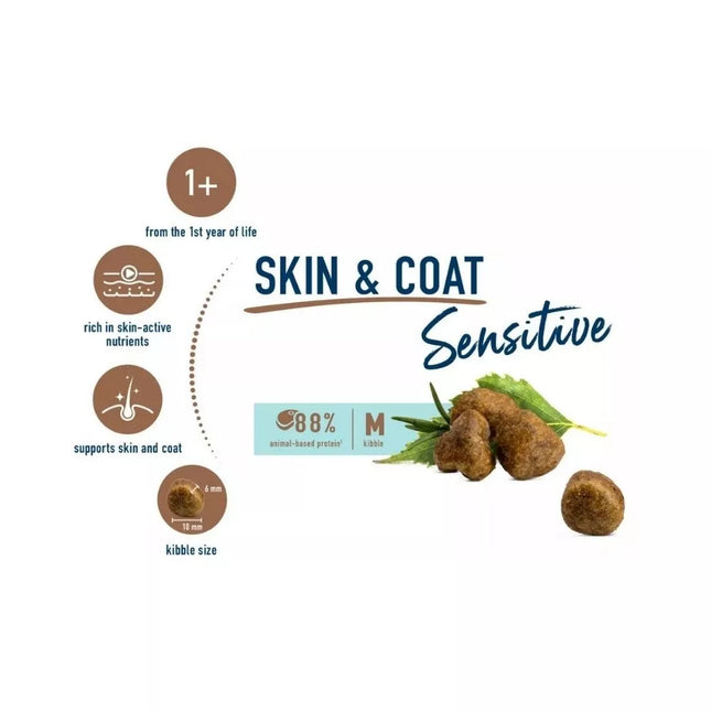 Happy Cat visavertis pašaras suaugusioms katėms puoselėjantis odą ir kailį Sensitive Haut&Skin, 300 g