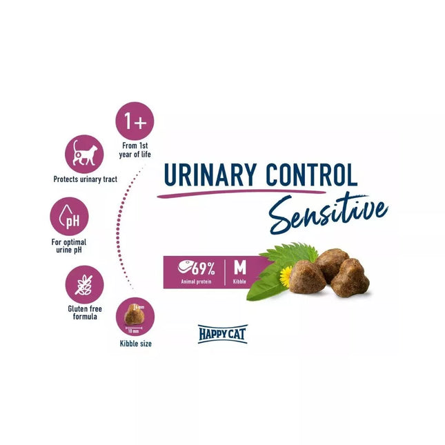 Happy Cat visavertis pašaras sterilizuotoms katėms Sensitive Urinary Control, 1,3 kg