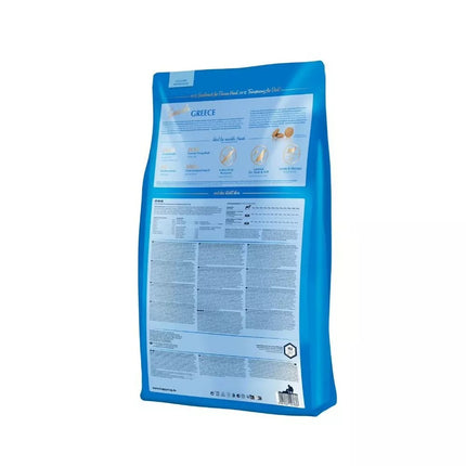 Happy Dog Greece visavertis pašaras suaugusiems šunims su ėriena, krevetėmis ir kalmarais, 1 kg