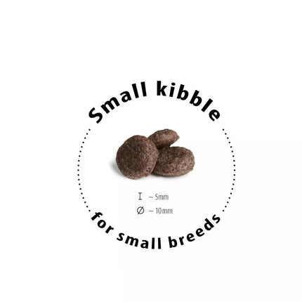 Happy Dog Mini Montana visavertis pašaras suaugusiems mažų veislių šunims su arkliena, 4 kg