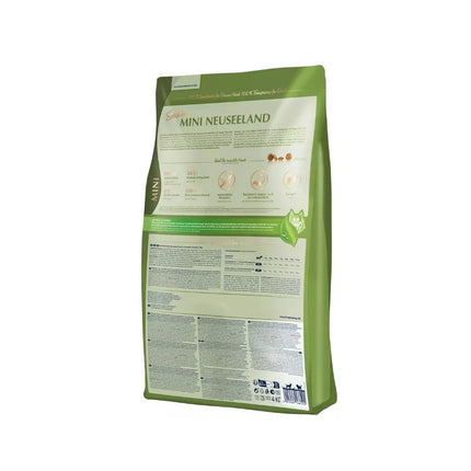 Happy Dog Mini Neuseeland visavertis pašaras mažų veislių suaugusiems šunims su ėriena ir ryžiais, 300 g