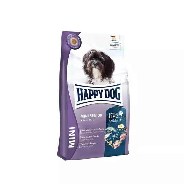 Happy Dog Mini Senior visavertis pašaras mažų veislių seniems šunims, 4 kg