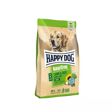 Happy Dog NaturCroq Lamm&Reis maistas suaugusiems šunims su ėriena ir ryžiais, 15 kg