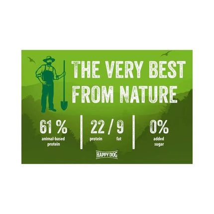 Happy Dog NaturCroq Lamm&Reis maistas suaugusiems šunims su ėriena ir ryžiais, 15 kg