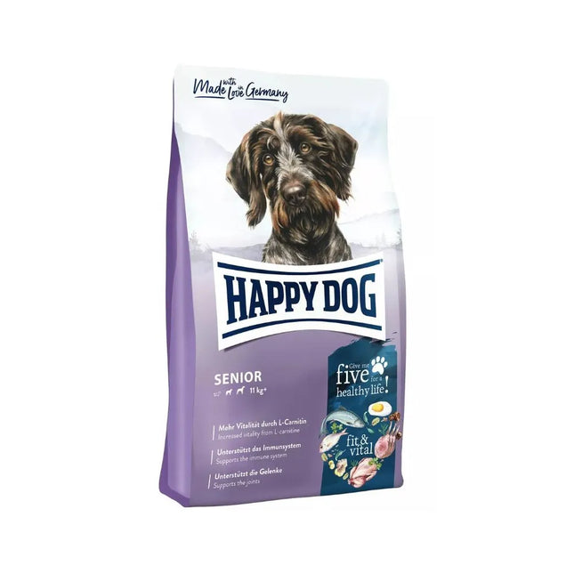 Happy Dog Senior visavertis pašaras suaugusiems seniems šunims, 4 kg