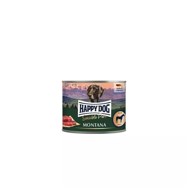 Happy Dog Sensible Pure Montana konservai šunims su arkliena, 200 g