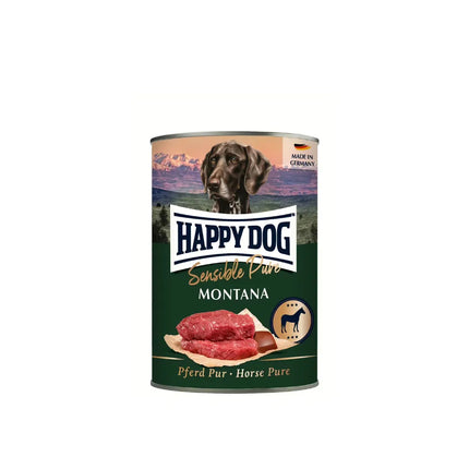Happy Dog Sensible Pure Montana konservai šunims su arkliena, 400 g