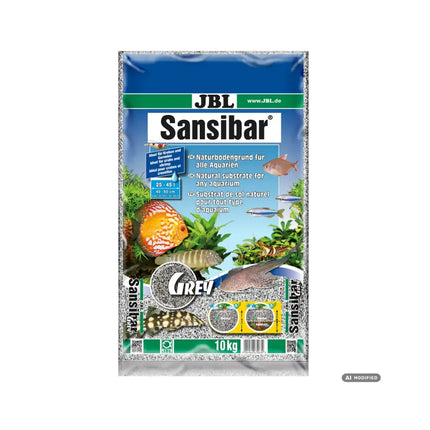 JBL Gruntas Sansibar Grey 10 kg (0,2-0,6 mm), pilkas