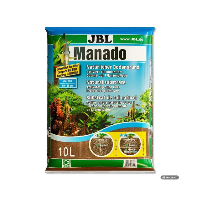 JBL Manado natūralus substratas akvariumo augalams 10 l