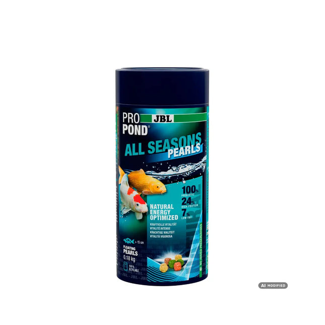 JBL ProPond All Seasons Pearl visavertis pašaras tvenkinių žuvims, 0,18 kg