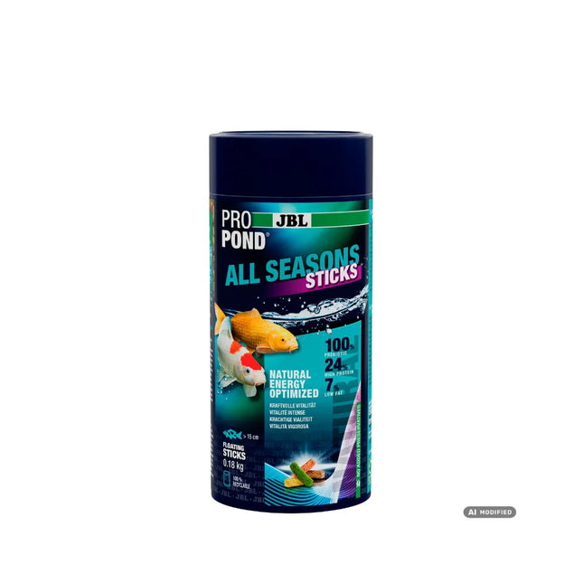 JBL ProPond All Seasons Stick visavertis pašaras tvenkinių žuvims, 0,18 kg