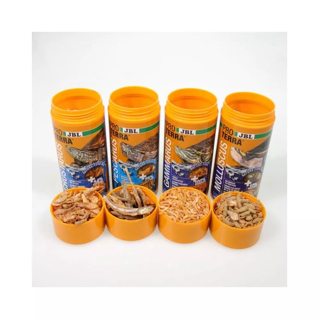JBL ProTerra pašaras vėžliams, rinkinys 4x250 ml