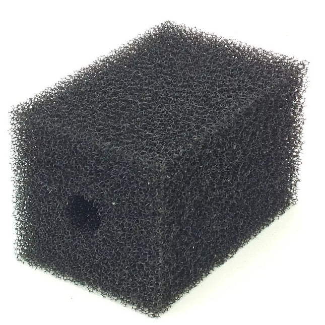 Kempinė juoda stačiakampė, 10x15 cm