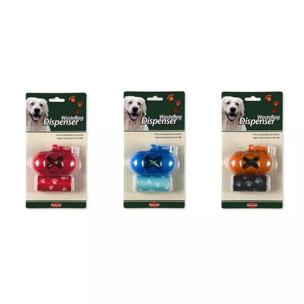 Laikiklis su maišeliais išmatoms, 2x20 vnt.