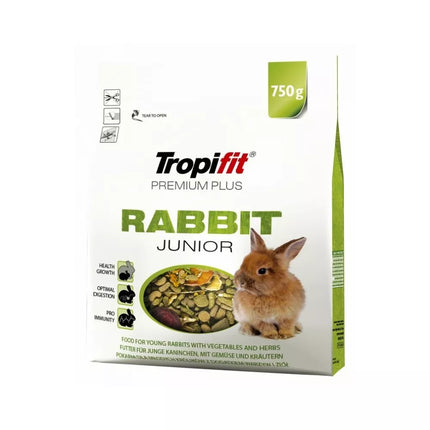 Maistas jauniems triušiams Tropifit Premium Plus 750 g