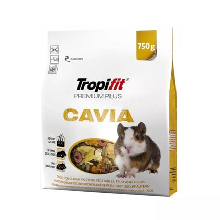 Maistas jūrų kiaulytėms Tropifit Premium Plus Cavia 750 g