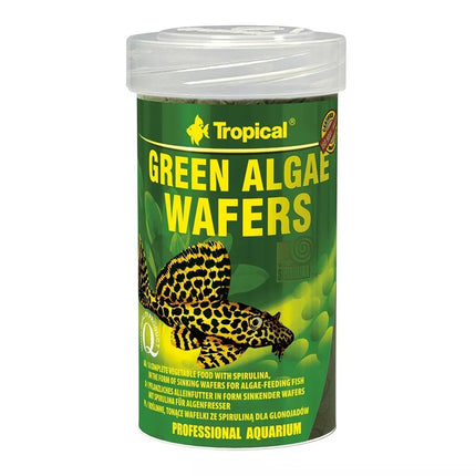 Tropical Green Algae Wafers pašaras dugninėms žuvims 100 ml