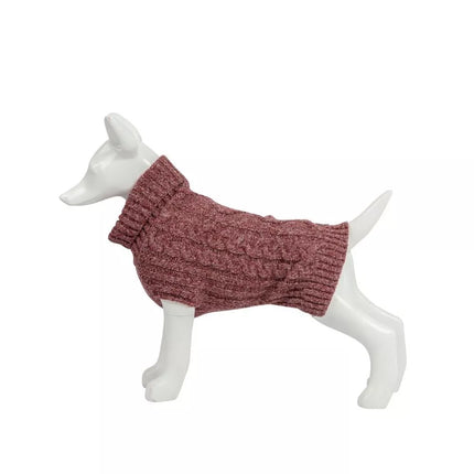 Megztukas šunims Himalaya, raudonas, 25 cm