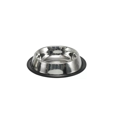 Metalinis dubenėlis su guma 19 cm, 0,45 l