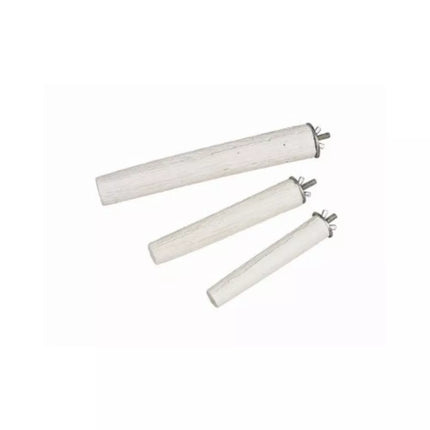 Lakta paukščiams iš mineralinio akmens, Mineral Stones (balta) 12,5 cm