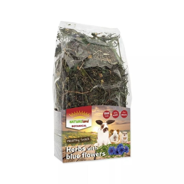 Nature Land Botanical šienas su mėlynomis gėlėmis, 100 g