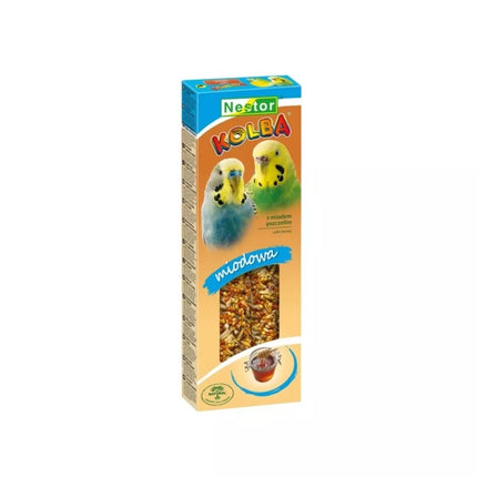 Skanėstas su medumi banguotosioms papūgoms 2 vnt.