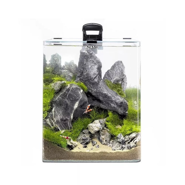 Opti Bent 70 akvariumas stačiakampis, juodas, 39x39x45 cm, 68 l