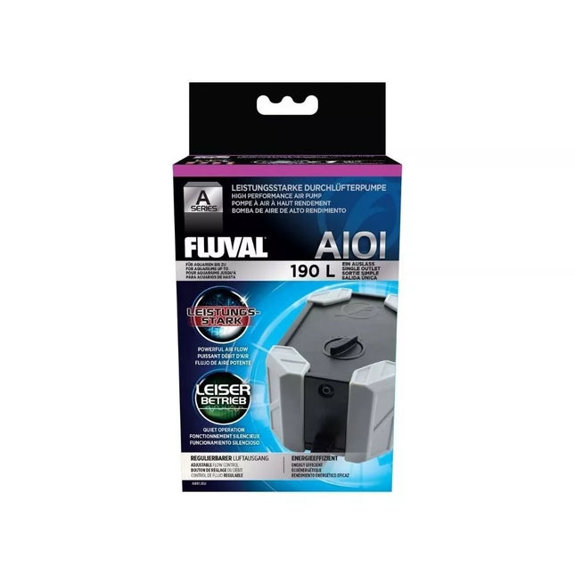 Oro pompa Fluval Air 101, 2,8 W, 90-110 l/val, iki 190 l akvariumams