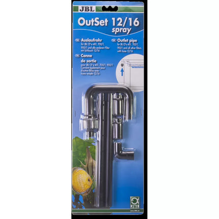 JBL OutSet spray 12/16 vandens atidavimo vamzdelis ,,fleita" išoriniams filtrams CristalProfi e400/700/900/1,2