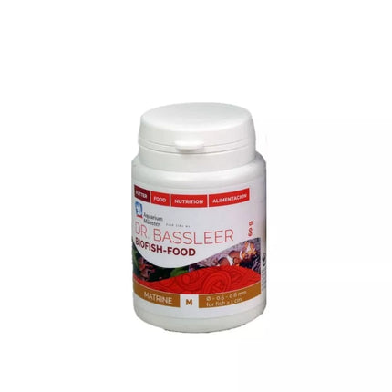 Pašaras žuvims Dr. Bassleer Biofish Food Matrine M, 60 g