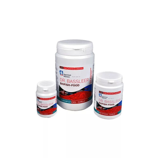 Pašaras žuvims Dr. Bassleer Biofish Food Shrimp Sticks Garlic, 60 g