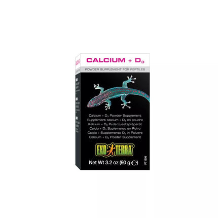 Pašaro papildas ropliams Exoterra Calcium+Vitamin D3, 90 g