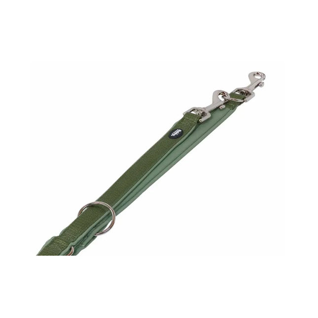 Pavadėlis Classic Preno 200 cm, 15/20 mm, tamsiai žalias