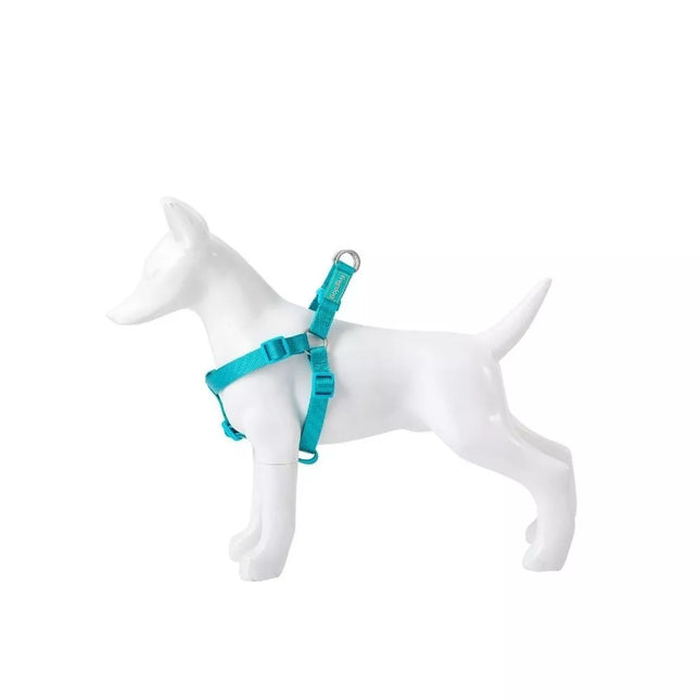 Petnešos Basic Nylon A-Type, turkio spalvos, 10 mm x 20-36 cm