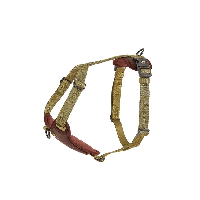Petnešos Linum S 15 mm x kaklas 30/42 cm x krūtinė 38/50 cm, žalios