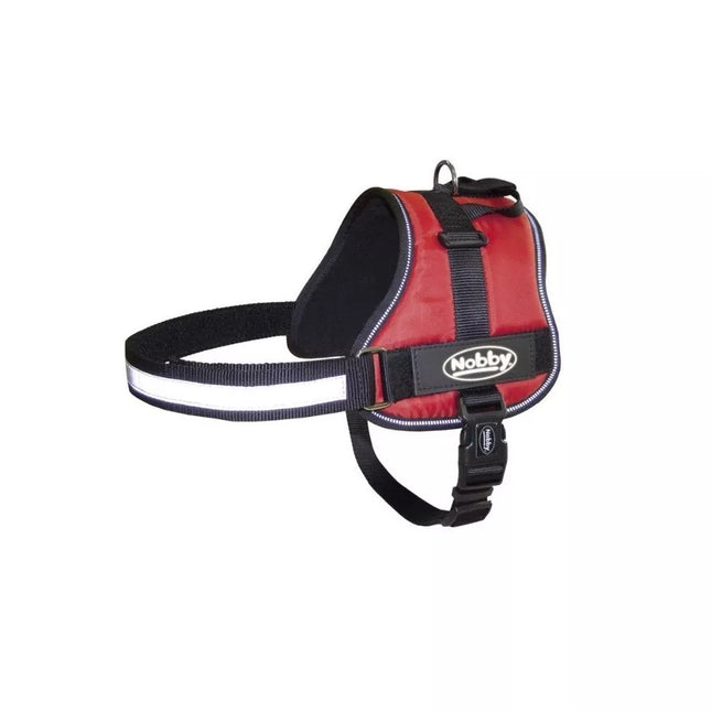 Petnešos šunims Seguro, M, 60-75 cm, raudonos